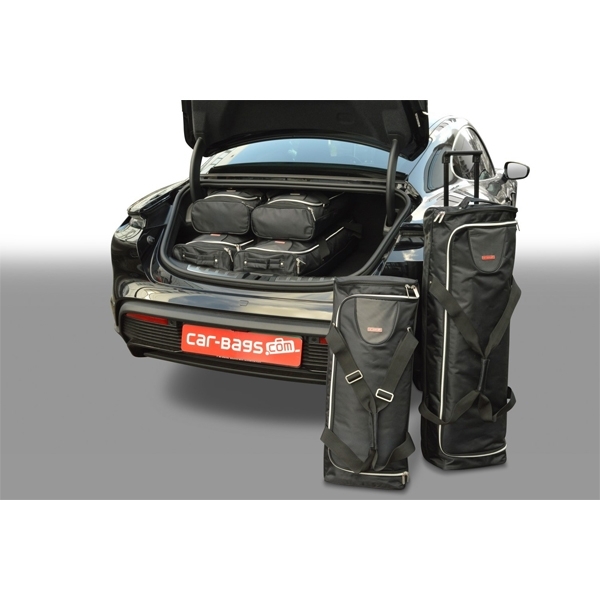 Car Bags P22501S Porsche Taycan 4-Tuerer Bj- 19- Reisetaschen Set- Auf Ihr Auto massgeschneidert- Das Original