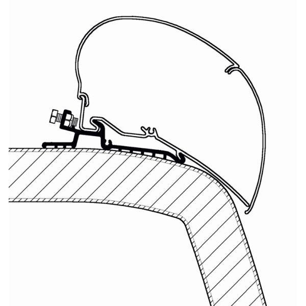 THULE Adapter Hymer SX 350 cm fuer Markise 6300 9200 308087