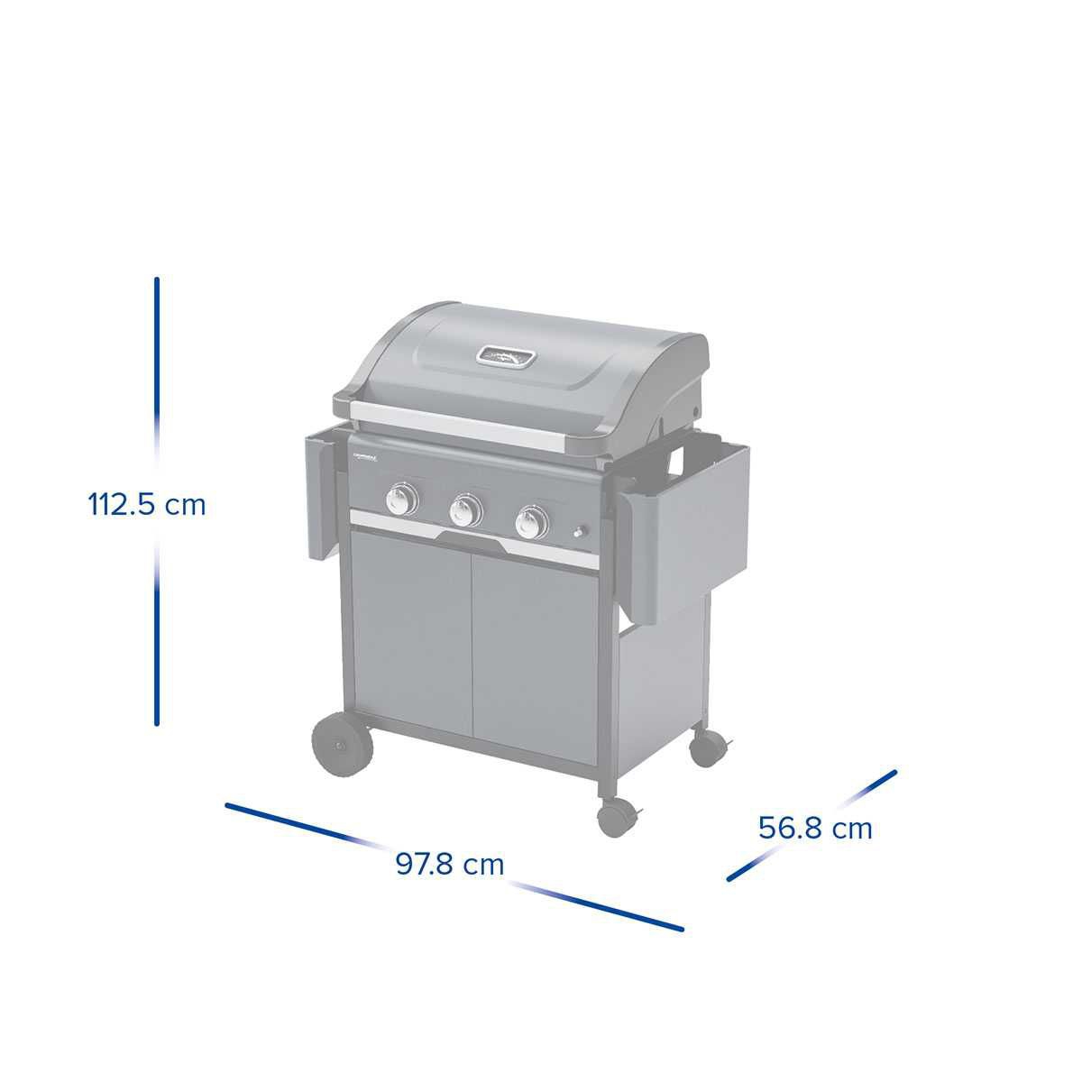 CAMPINGAZ Gasgrill Select 3 L Plus - 2181068