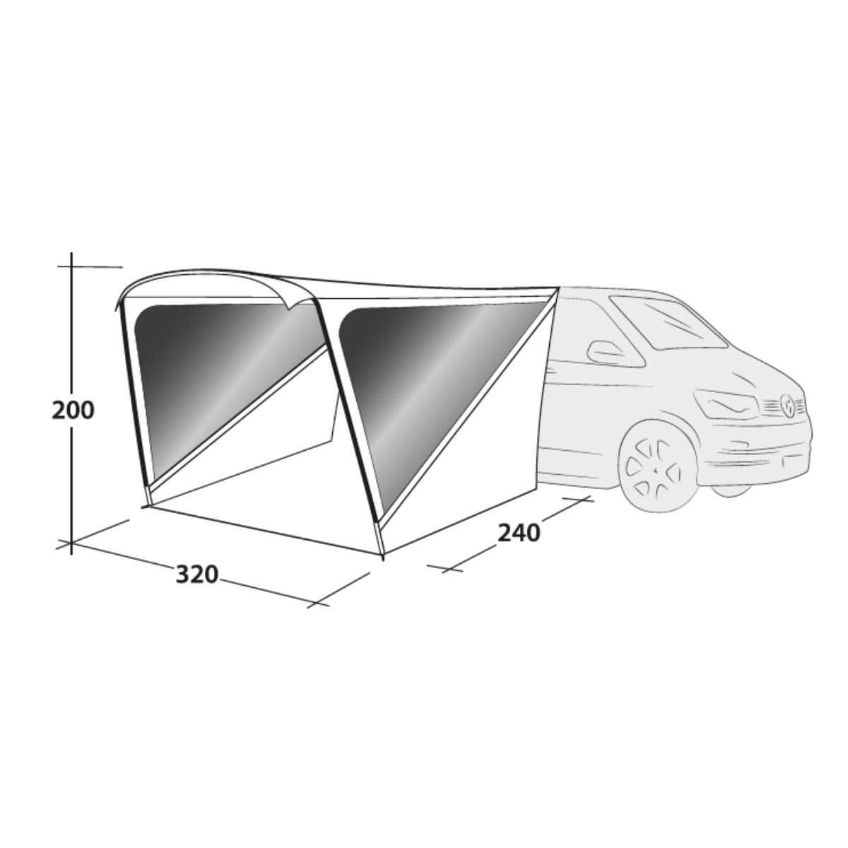 Outwell Sonnendach Touring Shelter - 111449