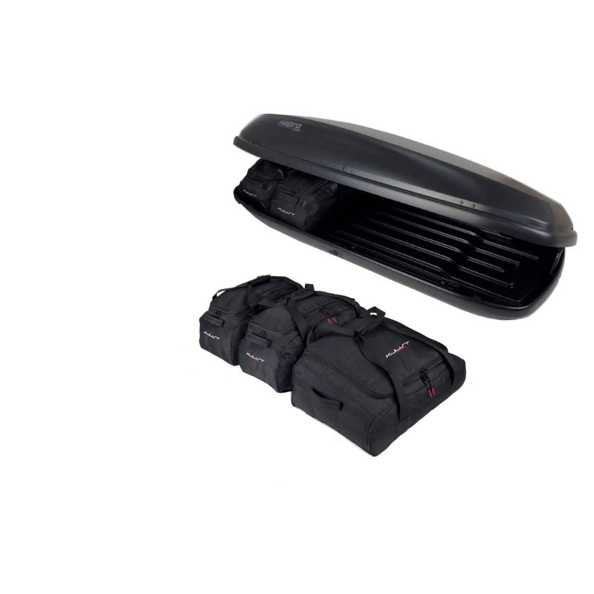 KJUST Dachboxen Taschen Set fuer Dachbox HAPRO CARVER 8.5 5er-Set - 13245