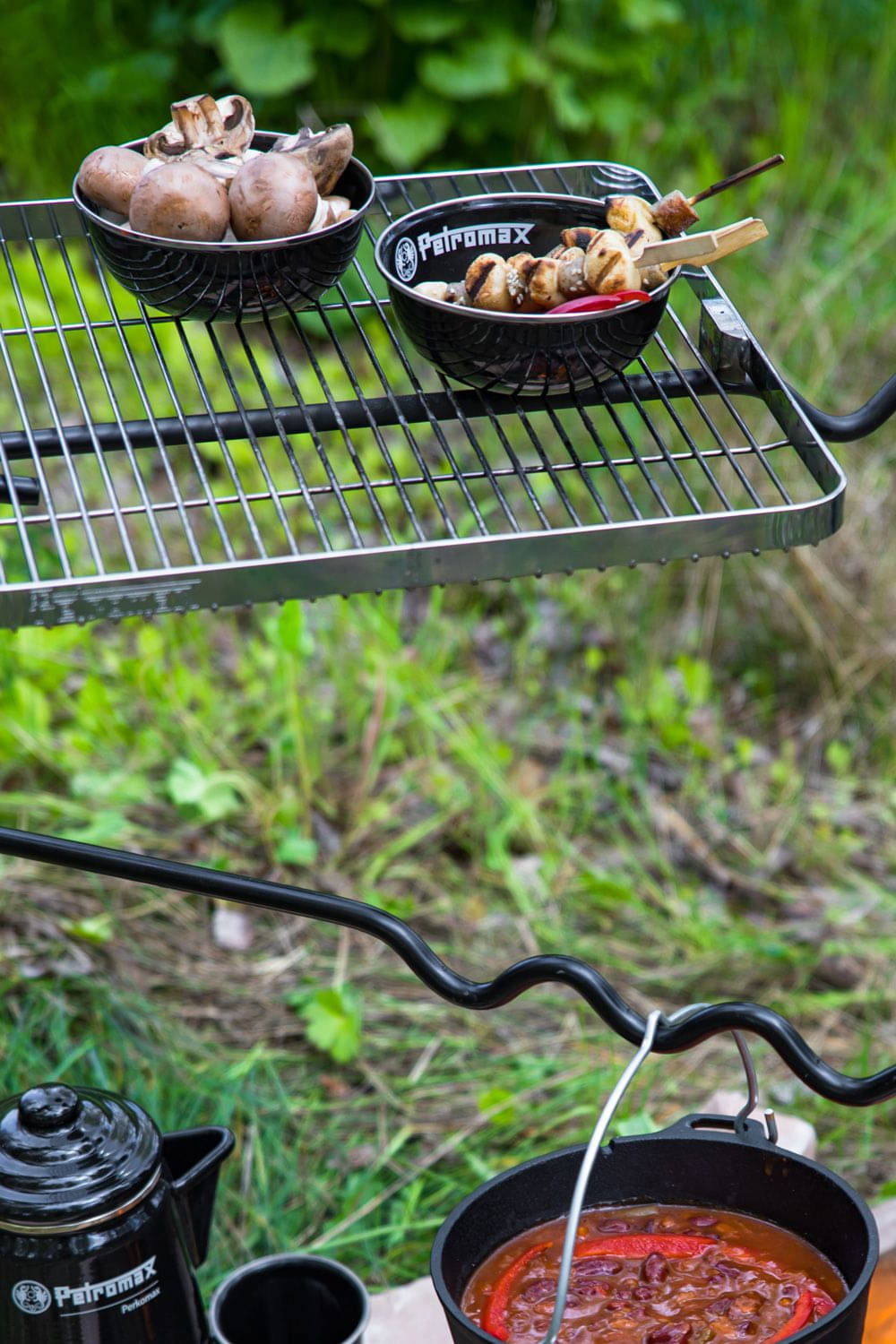 PETROMAX Emaille Schalen schwarz 2 Stueck 500 ml px-bowl-s