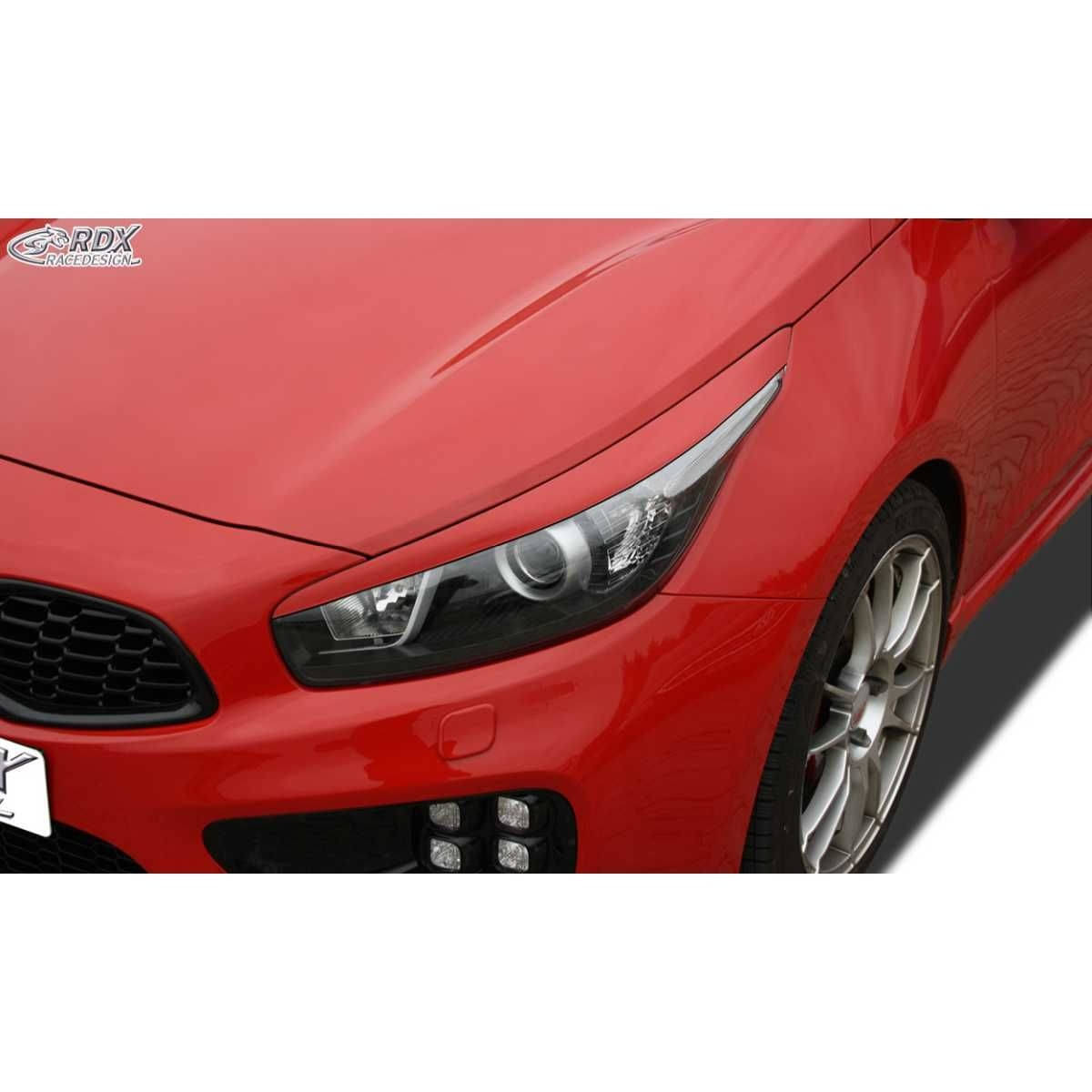 RDX Scheinwerferblenden Böser Blick für KIA Ceed Bj. 2006-2013 / Pro Ceed Typ JD Bj. 2012-2018 RDX Racedesign Scheinwerferblenden Boeser Blick fuer KIA Ceed Bj- 2006-2013 - Pro Ceed Typ JD Bj. 2012-2018 - RDSB146