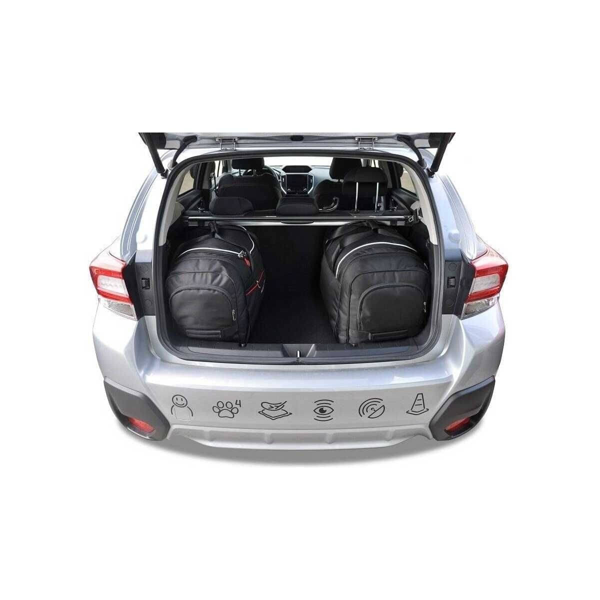 KJUST Kofferraum Taschen Set fuer SUBARU XV ab Bj. 2017 4er-Set - 7038024