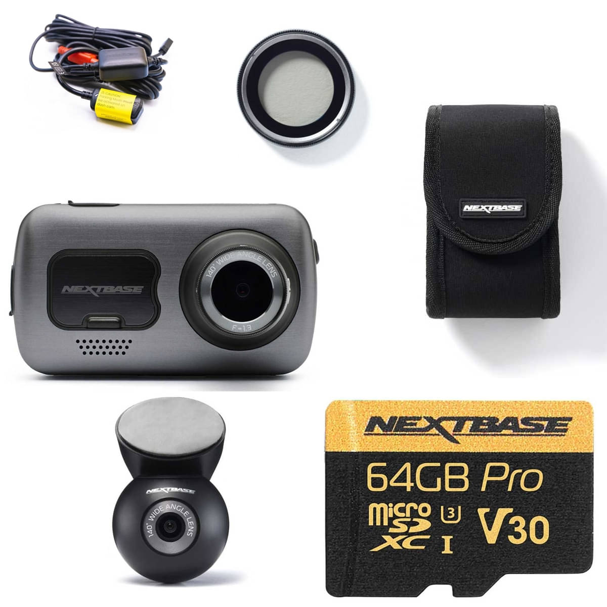NEXTBASE Serie 2 622GW DashCam und Heckscheibenkamera Komplett-Set 1.0