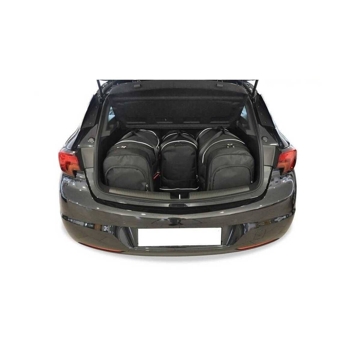 KJUST Kofferraum Taschen Set fuer OPEL ASTRA Schraegheck Bj. 2015-2021 4er-Set - 7031020