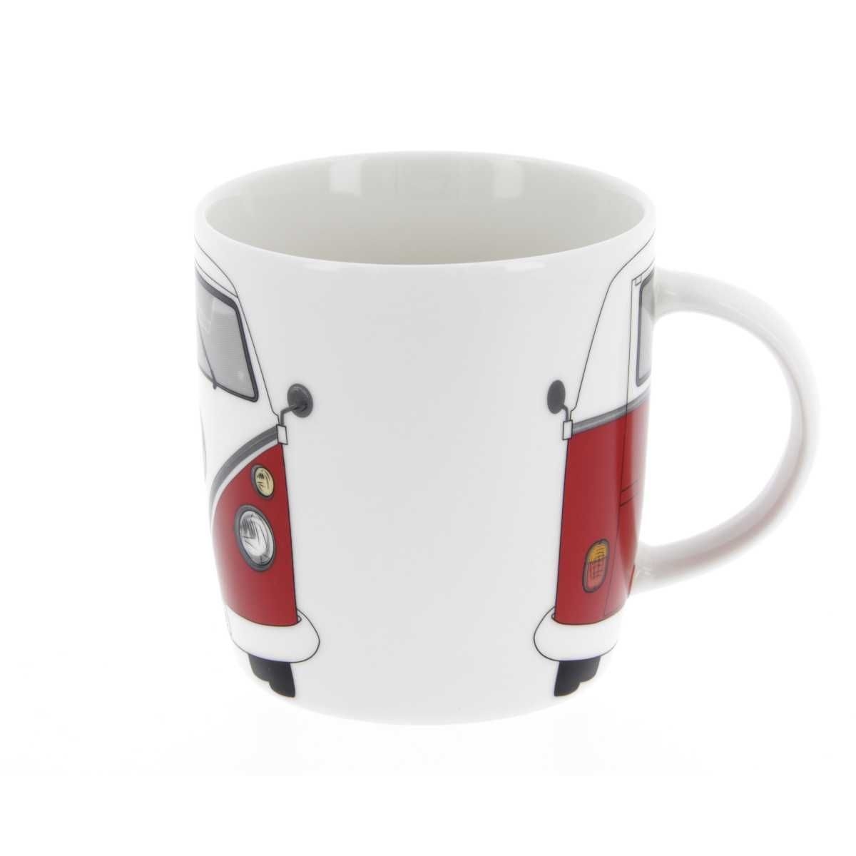 VW Collection VW T1 Bulli Bus Kaffeetasse rot-weiss - BUTA01