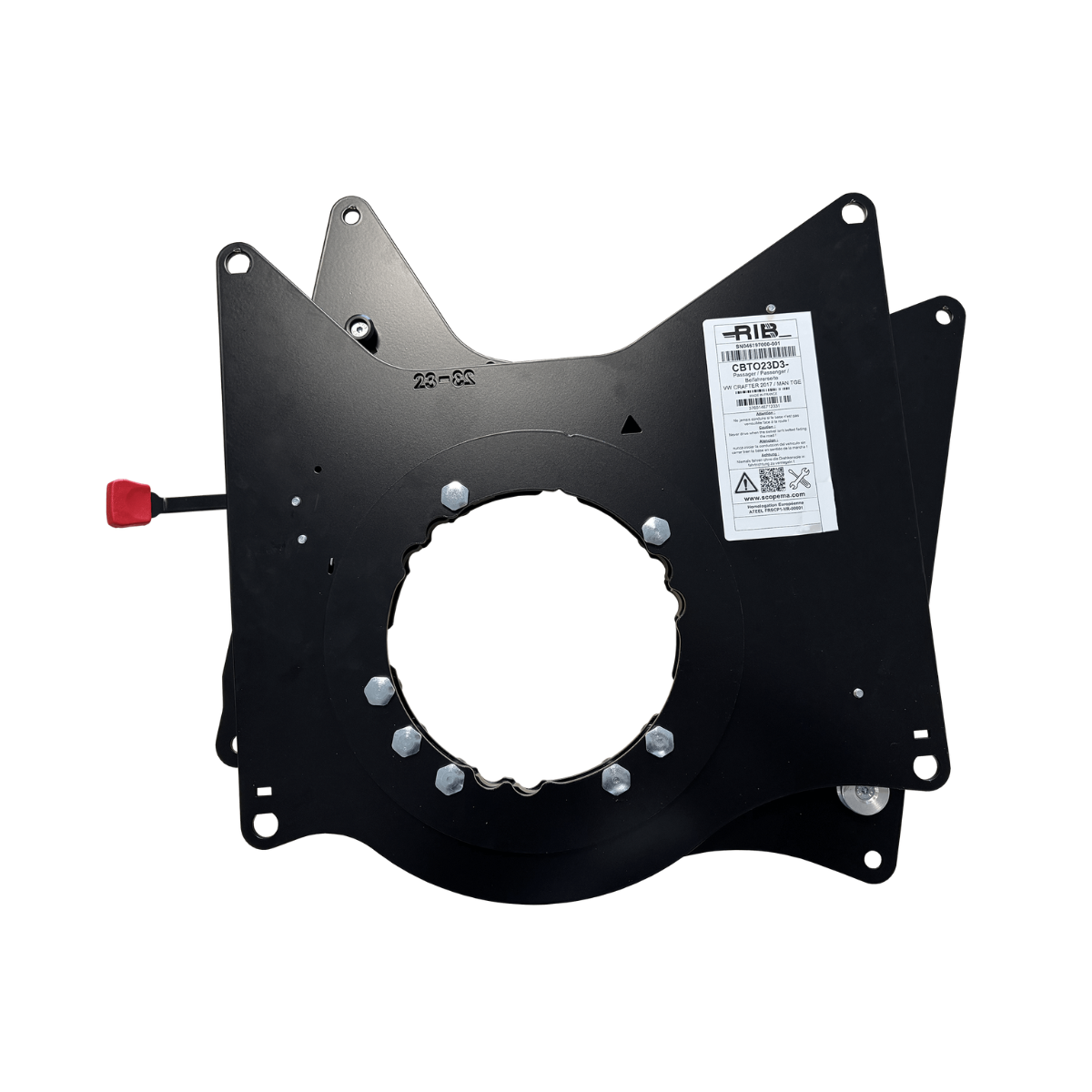 SCOPEMA Drehkonsole VW Crafter - MAN TGE ab Bj. 2017 Beifahrerseite - CBTO23D3