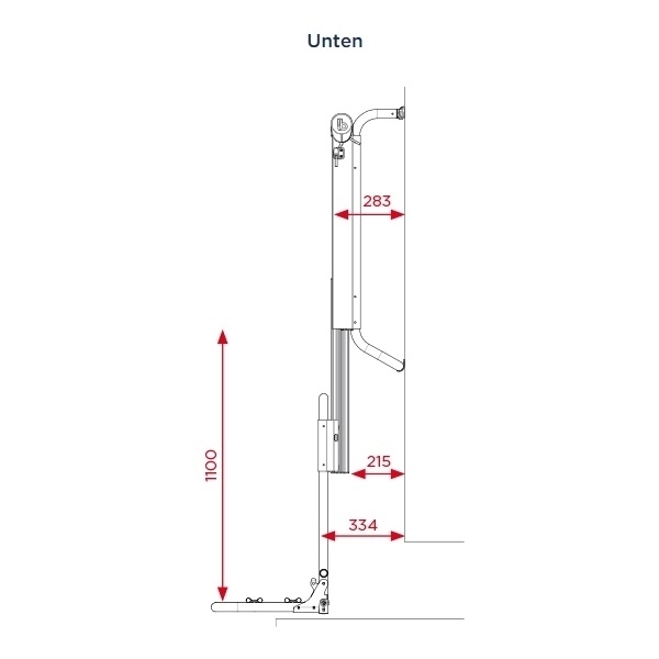 Fahrradtraeger BR-Systems Bike Lift Rail