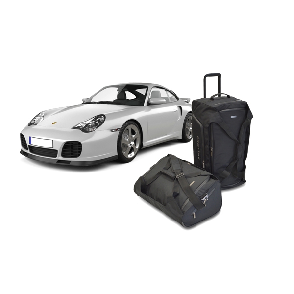 Car Bags Pro-Line P20301SP Porsche 911 -996- 2WD - 4WD ohne CD-Wechsler oder mit CD-Wechsler auf der Oberseite der Trennwand Bj- 97-06 Reisetaschen Set- Auf Ihr Auto massgeschneidert- Das Original