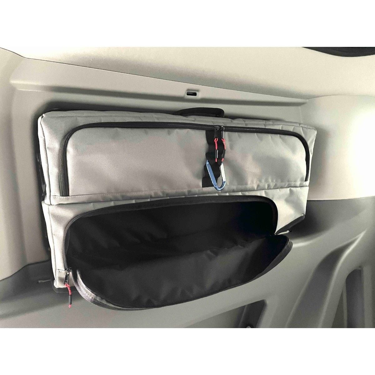 Fenstertaschen-Set FELLEISEN 1x Fenstertasche fuer Buerstner Copa 500 ab Bj. 2024- Beifahrerseite- Hellgrau- ohne Thermomatte TST 0202 37