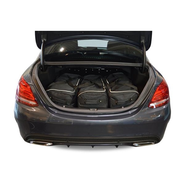 Car Bags M21101S Mercedes C-Class -W205- Bj- 14-21 Reisetaschen Set- Auf Ihr Auto massgeschneidert- Das Original