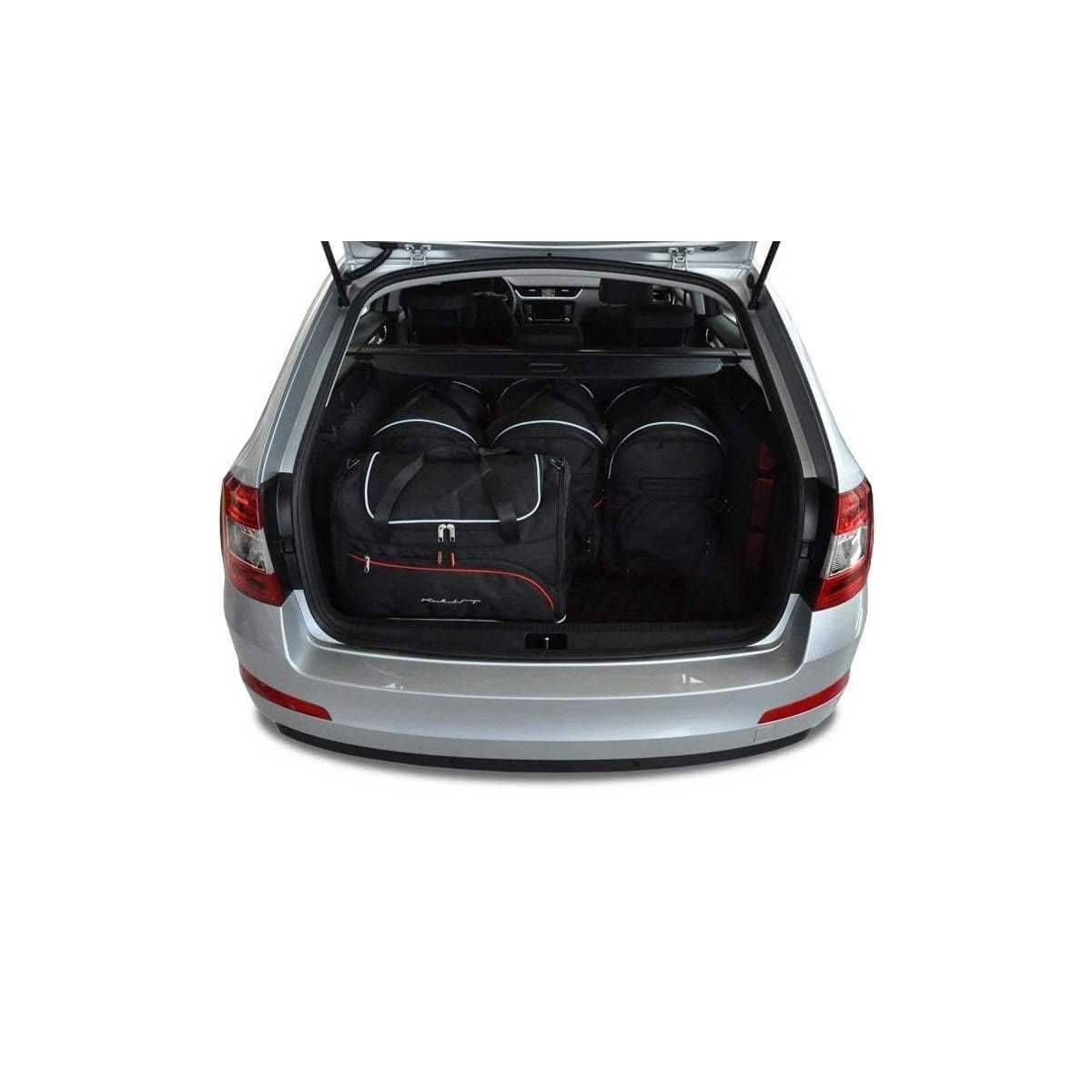 KJUST Kofferraum Taschen Set fuer SKODA OCTAVIA Kombi Bj. 2013-2020 5er-Set - 7037009