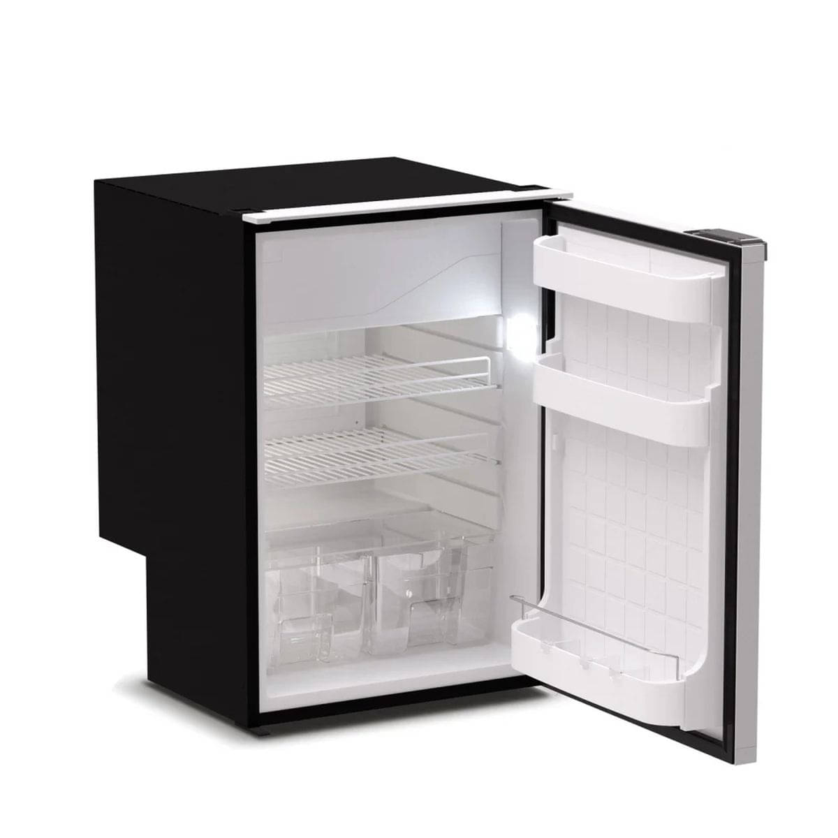 VITRIFRIGO Kompressor-Kuehlschrank C115i CHR 12-24 V 115 L mit Gefrierfach Grau