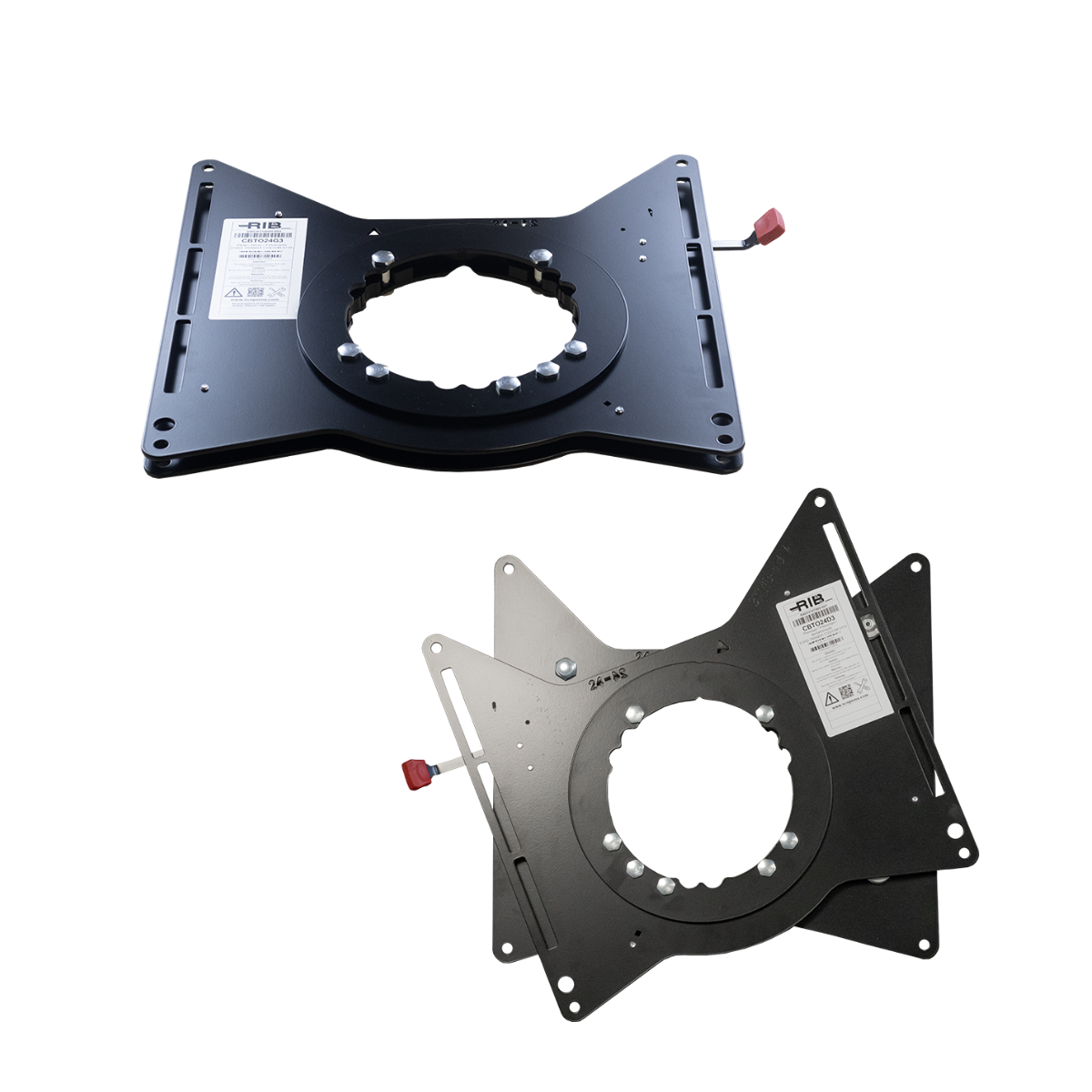 SCOPEMA Drehkonsole Ford Transit Custom V710-VW T7 Transp ab Bj. 10-2023 elektrische Sitze- Fahrer- und Beifahrerseite - CBTO24G3SE CBTO24D3SE