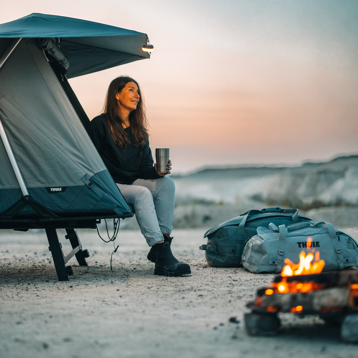 Thule Outset 3-Personen-Anhaengerkupplungszelt - 901520