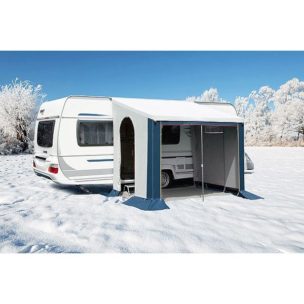 DWT Wohnwagen-Vorzelt Winter-Vorzelt CORTINA II Gr. 1 200 x 150 cm BLAU