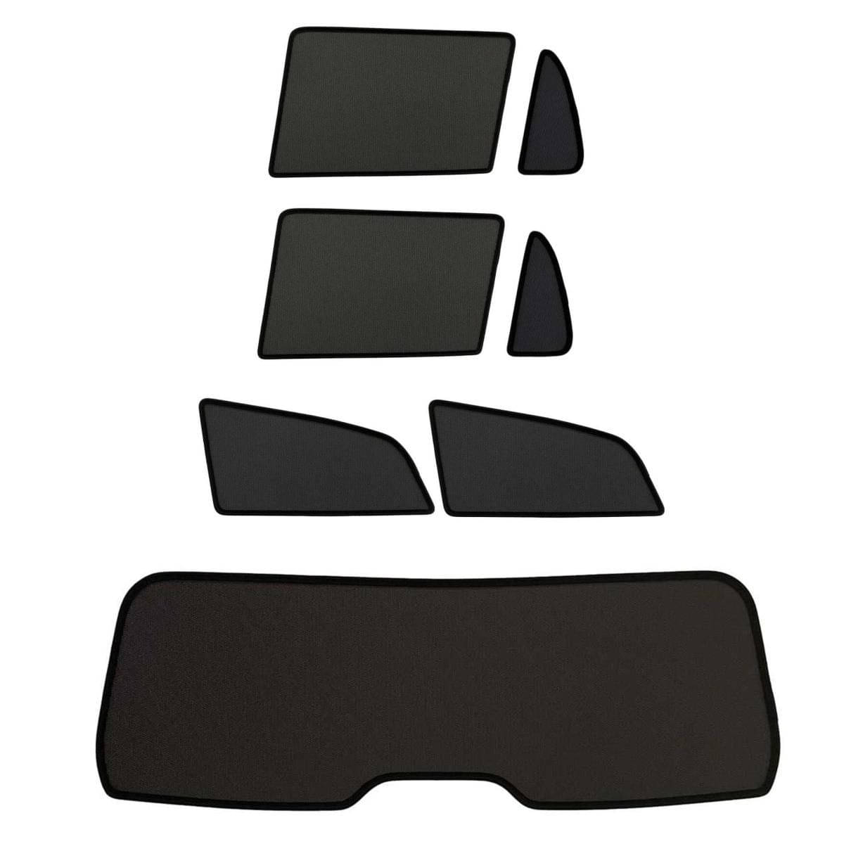 WINDESA SunClip Sonnenschutz - Sichtschutz Volvo V60 ab Bj. 2018 Set ABC - sun-10461abc