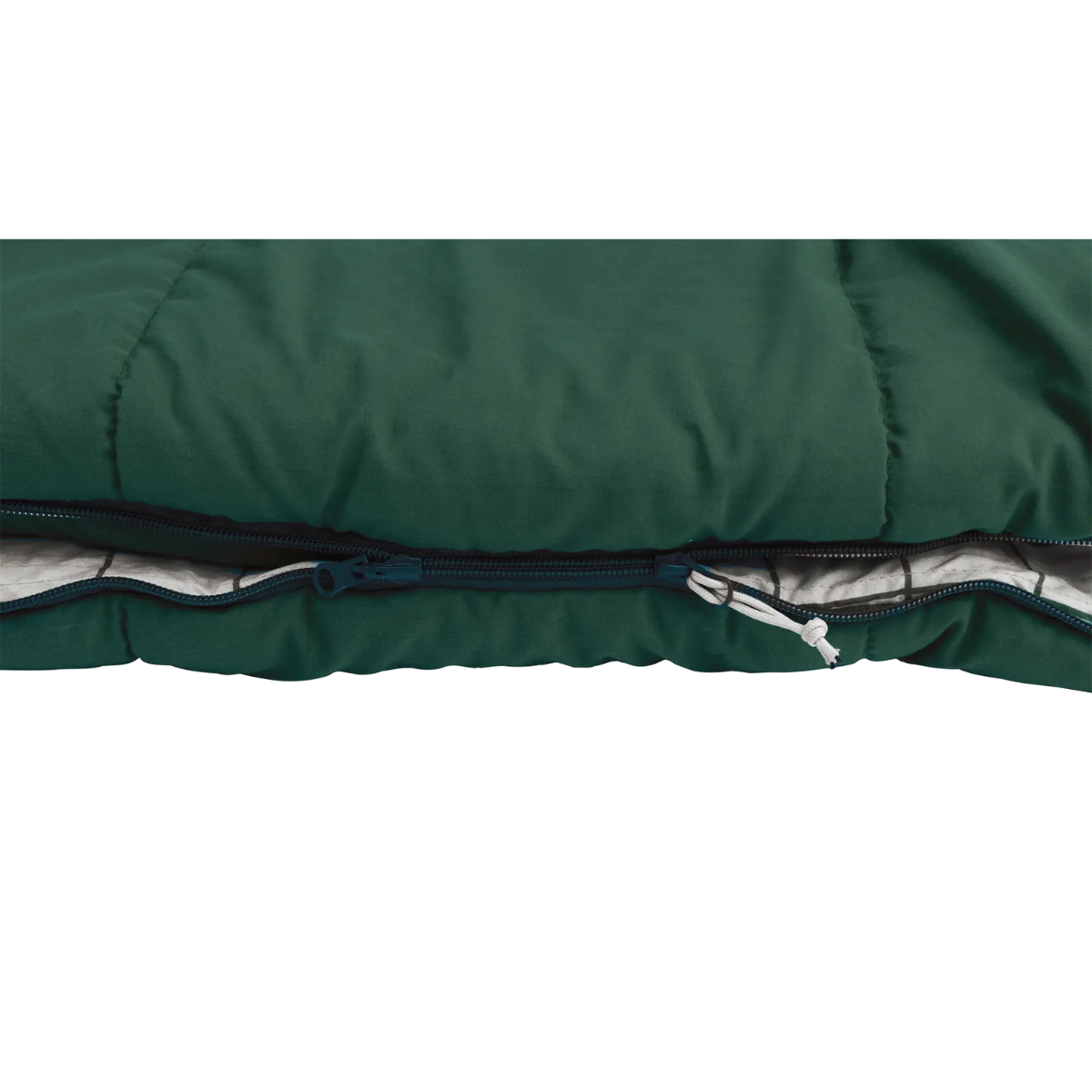 Outwell Camper Lux XL Green Deckenschlafsack, Zipper links, 235x105 cm Outwell Camper Lux XL Green Deckenschlafsack- Zipper links- 235x105 cm - 230503