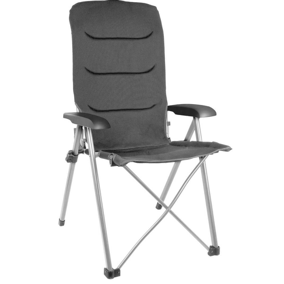 BRUNNER Campingstuhl Dynafold Recliner grau - 0404068N.C25