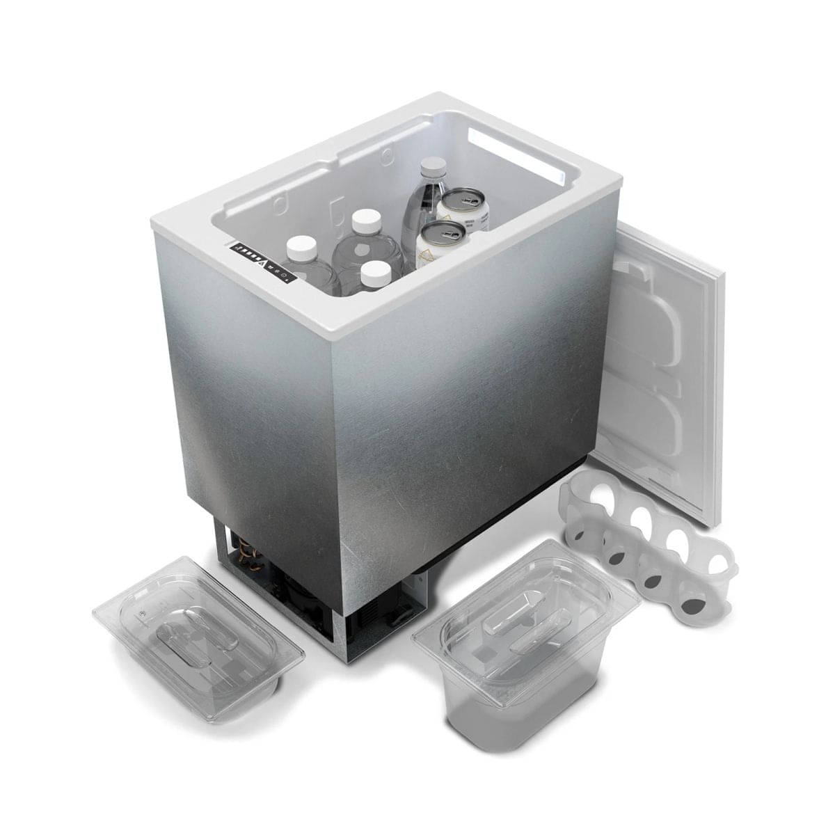 VITRIFRIGO Toploader Kompressor-Kuehlschrank Kuehlbox TL43 12-24 V 40 L