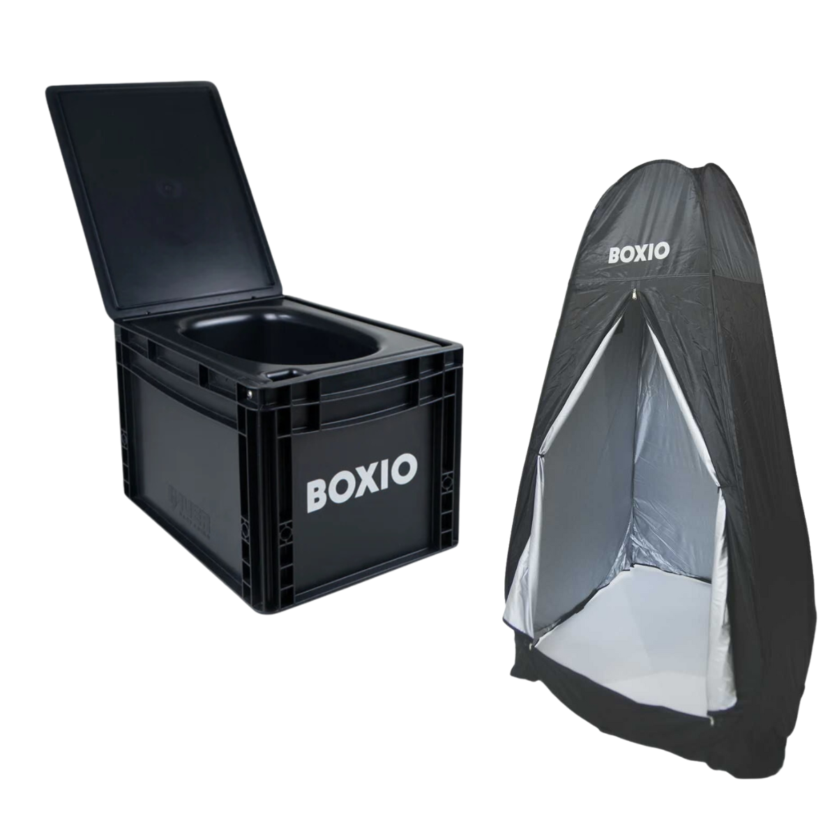 BOXIO TOILET Trenntoilette + BOXIO TENT Duschzelt BOXIO TOILET Trenntoilette - BOXIO TENT Duschzelt