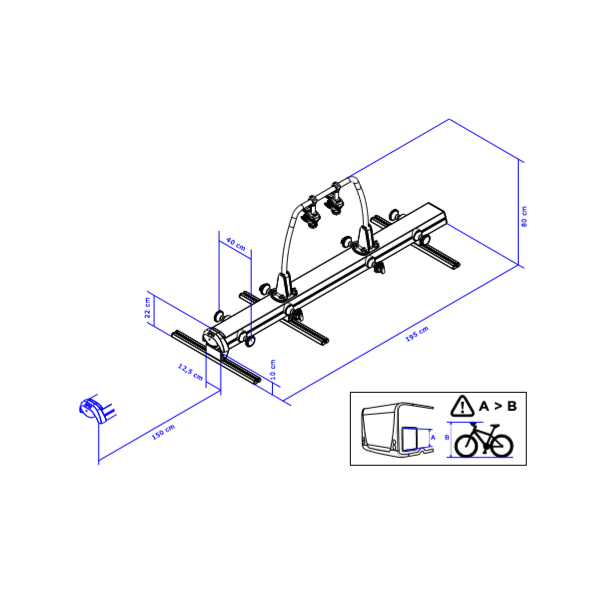 Thule VeloSlide Standard - 302014 - Fahrradtraeger Thule VeloSlide