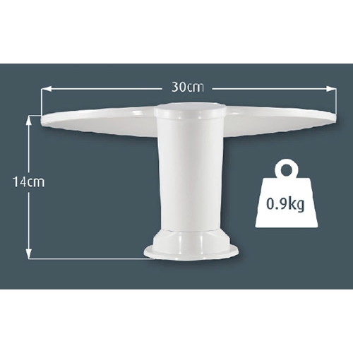 MAXVIEW Gazelle Pro 12-24 V weiss 4002