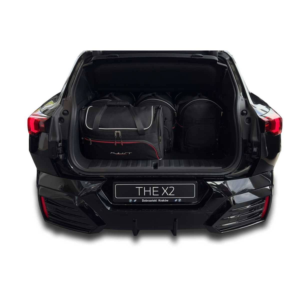 KJUST Kofferraum Taschen Set fuer BMW iX2 ab Bj. 2023 5er-Set - 7007131
