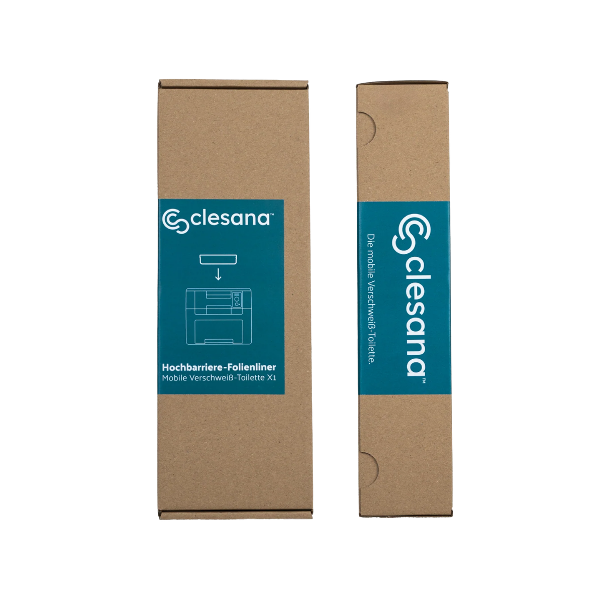 CLESANA Hochbarriere-Folienliner 2 Stück für CLESANA X1
