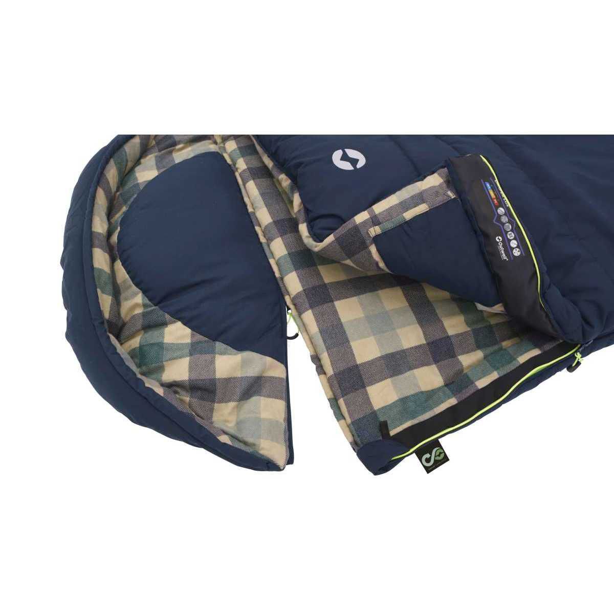 Outwell Camper Lux Deckenschlafsack Zipper rechts 235 x 90 cm - 230420