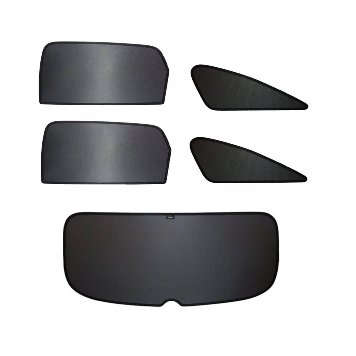 WINDESA SunClip Sonnenschutz - Sichtschutz Hyundai i30 ab Bj. 2016 Set ABC - sun-10438abc