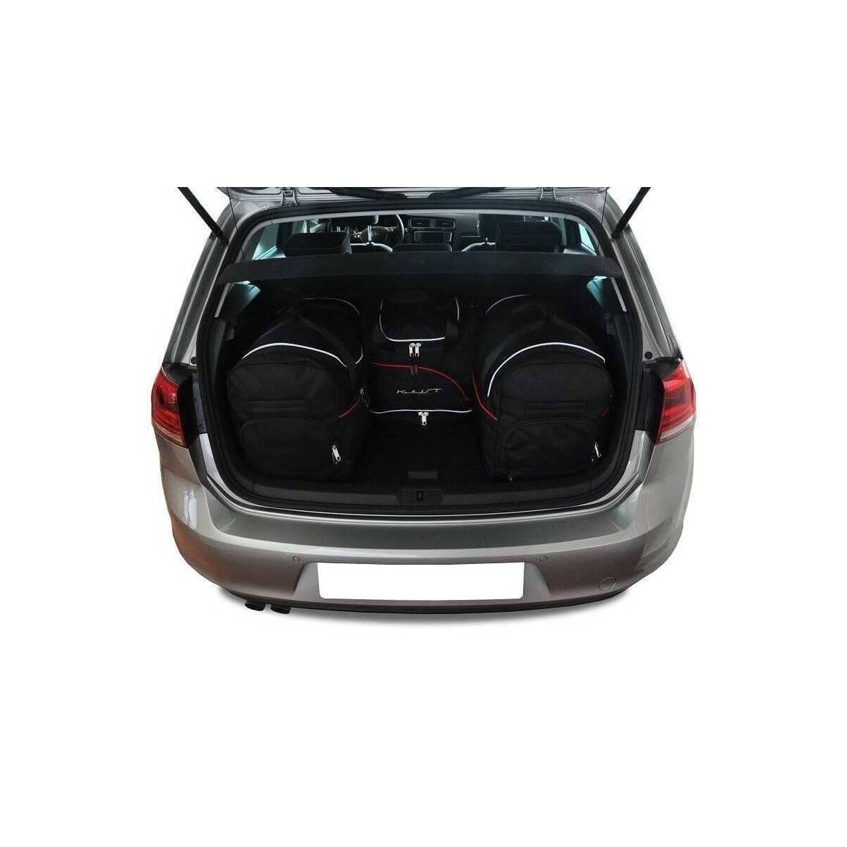 KJUST Kofferraum Taschen Set fuer VW GOLF Schraegheck Bj. 2012-2020 4er-Set - 7043005