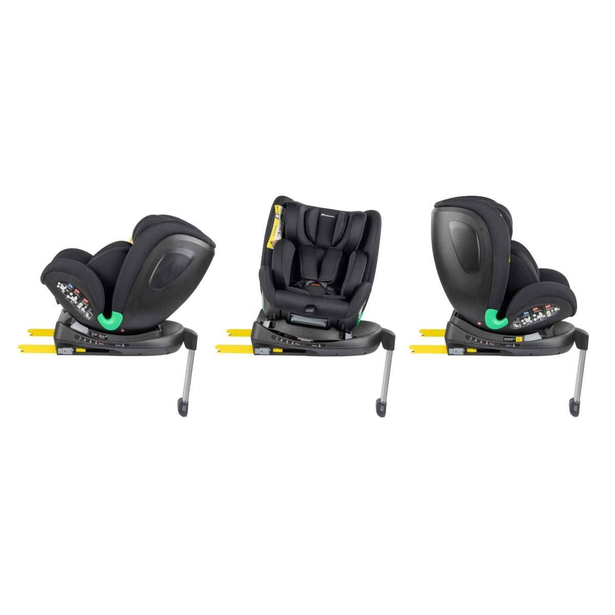 BEBECONFORT Kindersitz Babyschale und Basisstation EVOLVEFIX PLUS i-Size Black Mist - 8105460210