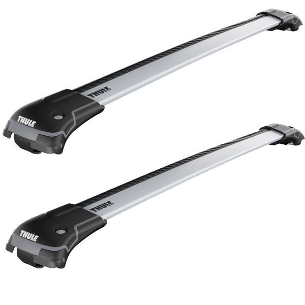 Thule Dachtraeger fuer SUBARU Impreza 5-Tuerer Kombi 2005→2010 Dachreling- Der leise und sichere Lastentraeger- Jetzt flach aufliegend-