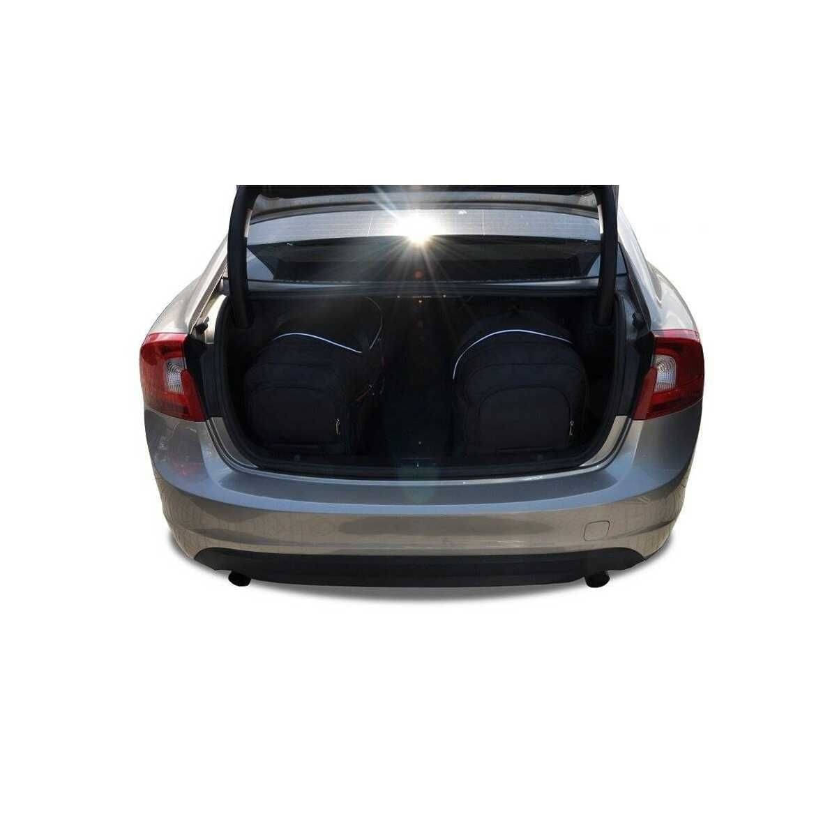 KJUST Kofferraum Taschen Set fuer VOLVO S60 Bj. 2010-2019 4er-Set - 7042023
