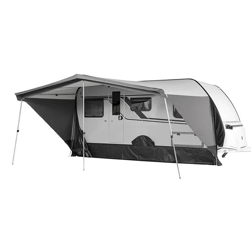 CAMPOUT Wohnwagen-Vorzelt ORION 250- Gr. 10- Umlaufmass 876-900 cm- Tiefe 250 cm- ohne Gestaenge PL_368410V02
