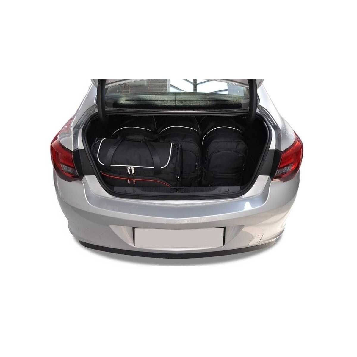 KJUST Kofferraum Taschen Set fuer OPEL ASTRA Limousine Bj. 2012-2019 5er-Set - 7031028