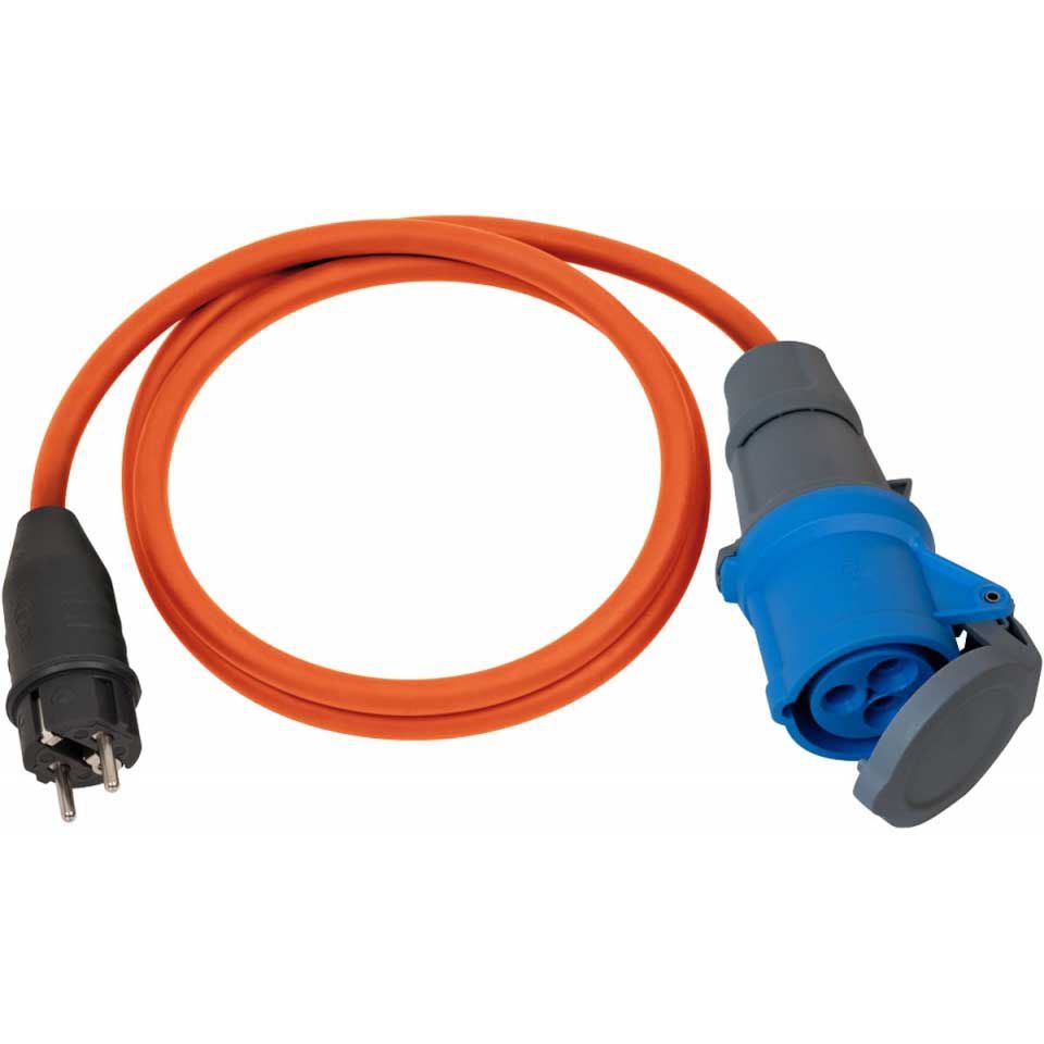 BRENNENSTUHL IP 44 Camping-Adapterkabel Schutzkontakt CEE-Stecker 1132910025