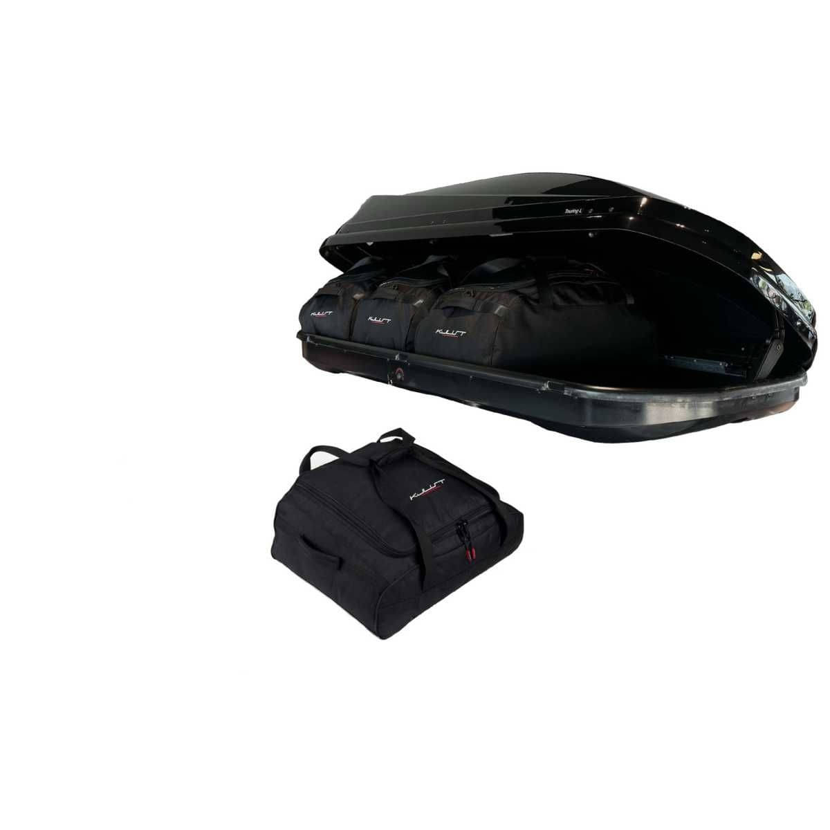 KJUST Dachboxen Taschen Set fuer Dachbox SEAT 000071200AB 420L 4er-Set - 13185