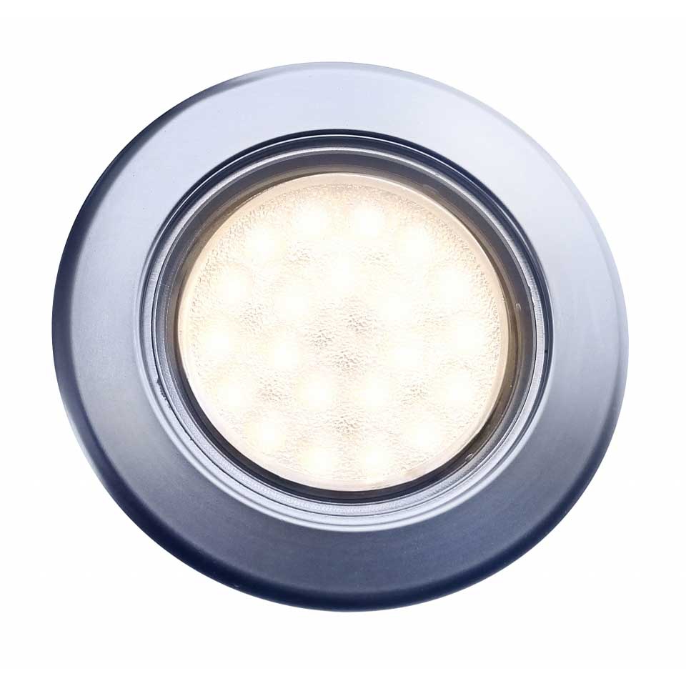 FRILIGHT LED-Einbauspot Vega 75 Touch mattchrom 96920C1211MKT