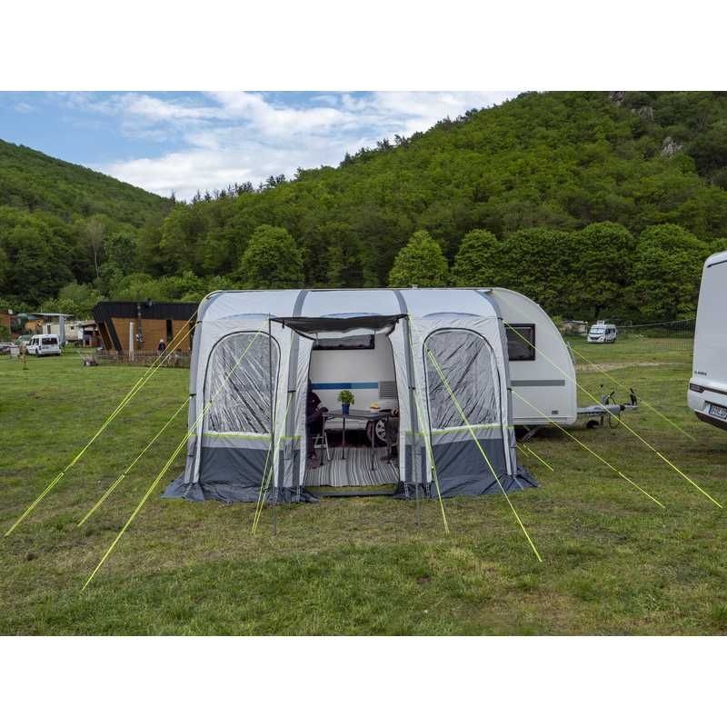 REIMO TENT aufblasbares Wohnwagenvorzelt MARINA AIR 290 x 260-300 cm - 93702