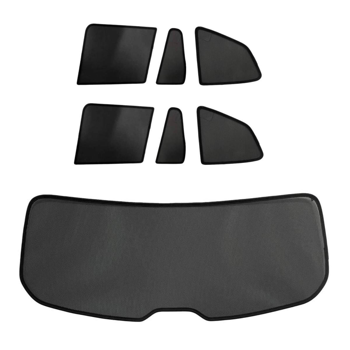 WINDESA SunClip Sonnenschutz - Sichtschutz BMW iX3 Bj. 2017-2021 Set ABC - sun-10428abc