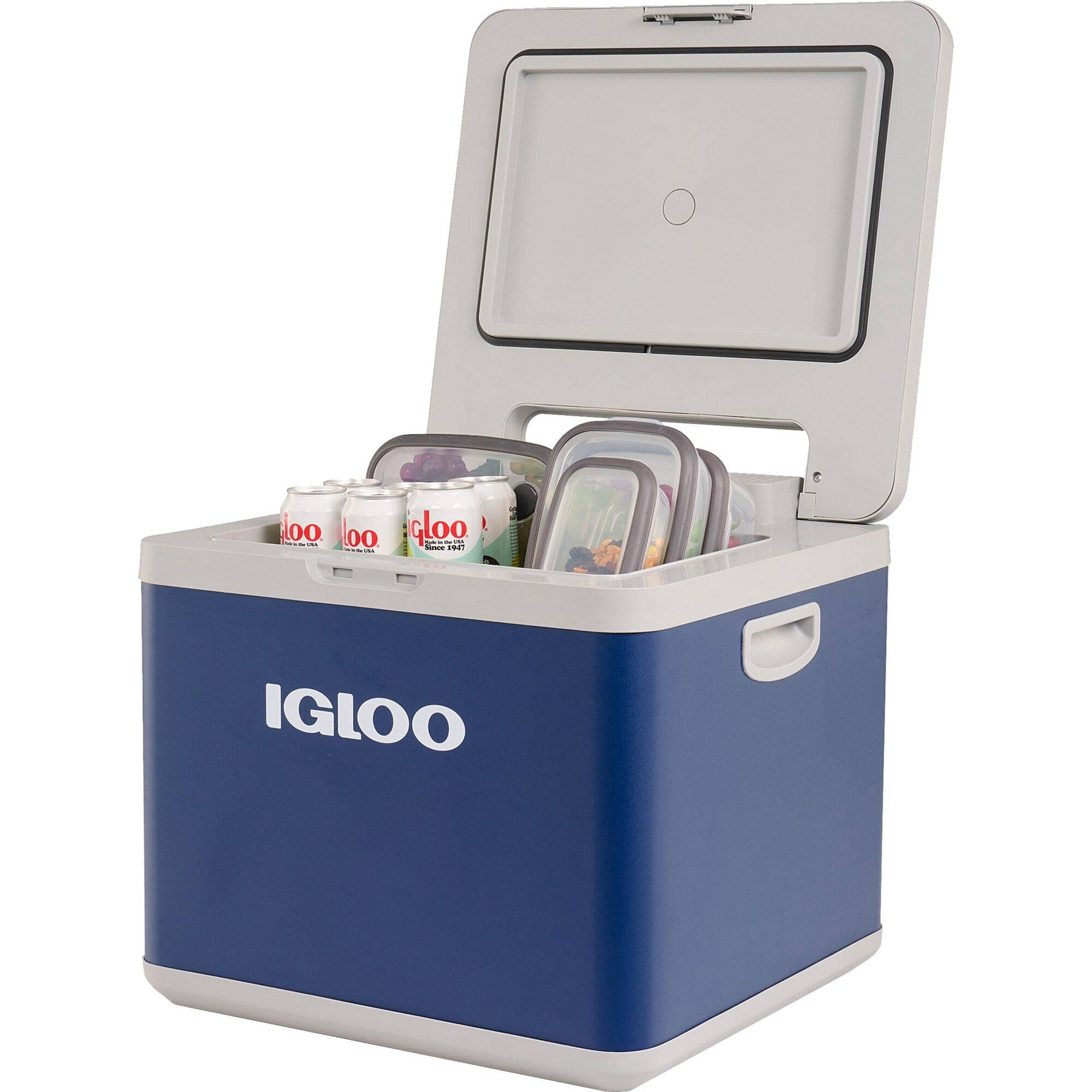 IGLOO IH45 Hybrid-Kompressor-Kuehlbox 12-230 V 43 L Blau - 9620001945