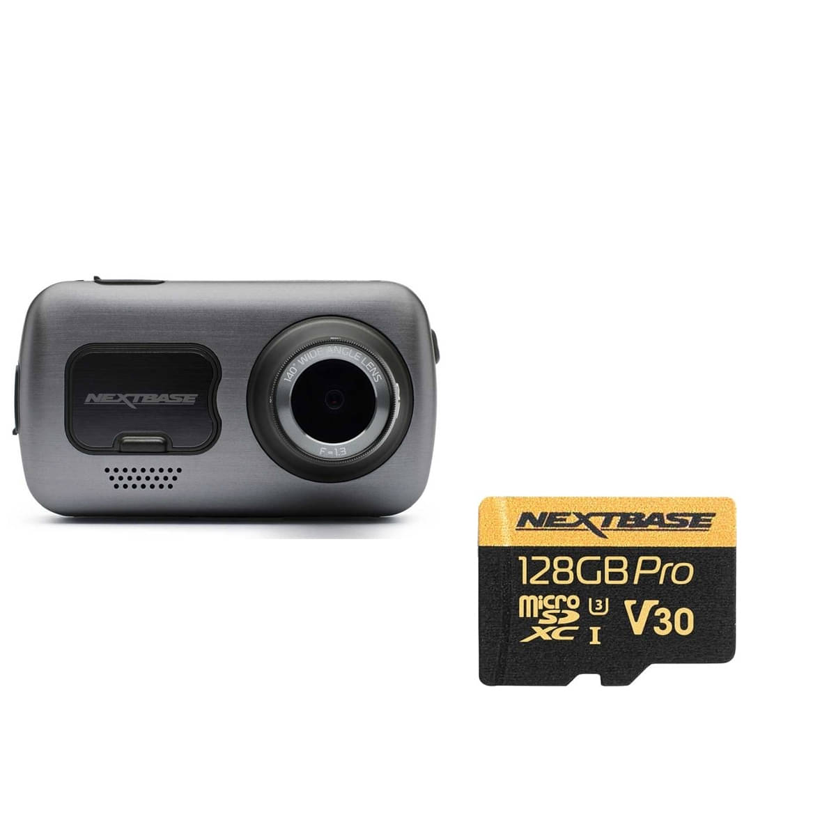 NEXTBASE Serie 2 622GW DashCam und 128 GB U3 microSD-Karte im Set