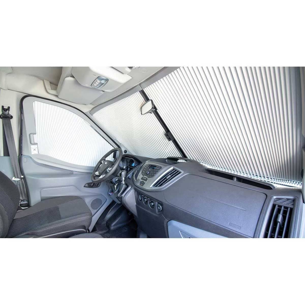 REMIS REMIfront IV Verduistering Ford Transit V363 vanaf bouwjaar 07/19 Front met sensorpakket, zonder opbergvak REMIS REMIfront IV Verdunklung Ford Transit V363 ab Bj. 07-19 Front mit Sensorpaket- ohne Ablage - 10084834