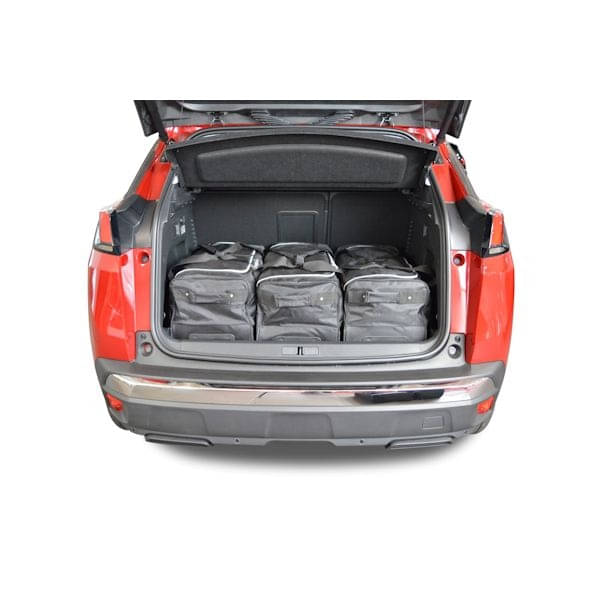Car Bags P11401S PEUGEOT 3008 II verstellb- Ladeboden in unterster Pos- Bj- 16-23 Reisetaschen Set- Auf Ihr Auto massgeschneidert- Das Original