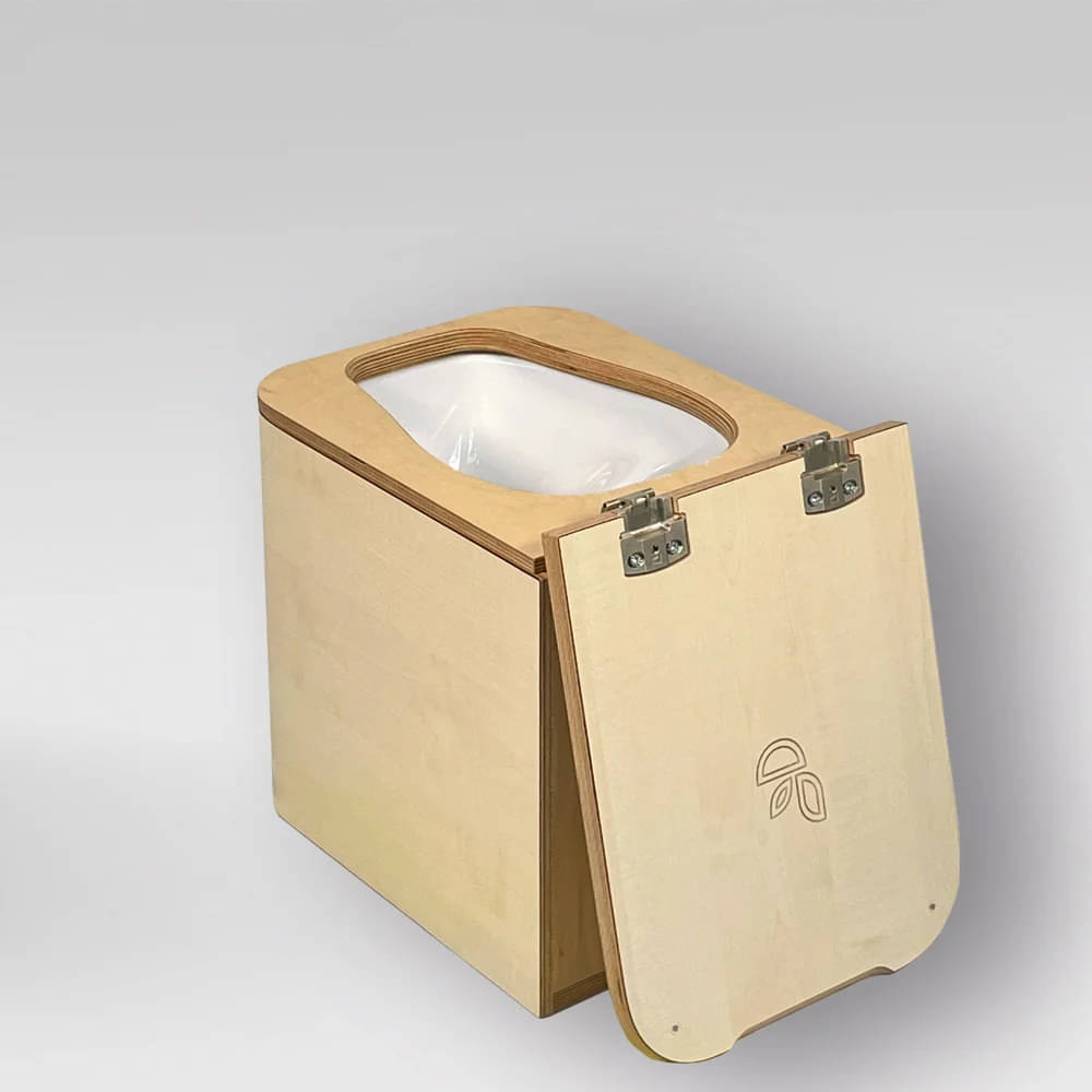 TRELINO Trenntoilette Timber Groesse M Natur - T01-02609