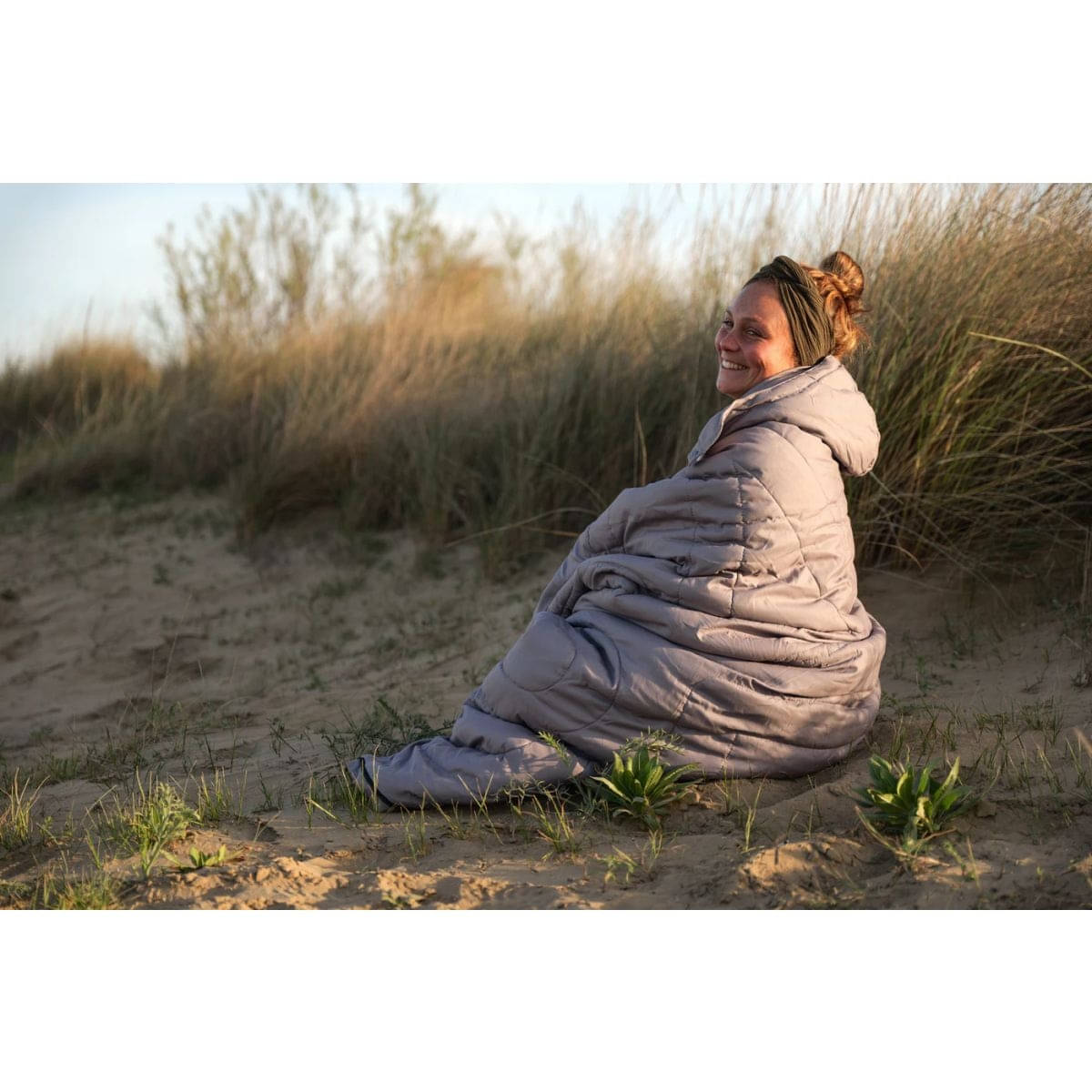 BENT Bentcho Schlafsack Decke Scandi Uni Grau BENT Bentcho Schlafsack Decke Scandi Uni Grau - 50154