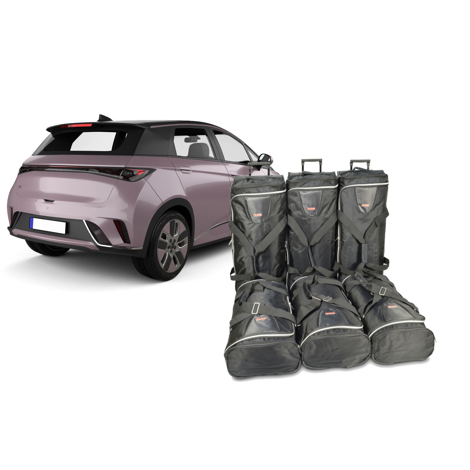 Car Bags B20401S BYD Dolphin Bj- 21- heute Reisetaschen Set- Auf Ihr Auto massgeschneidert- Das Original